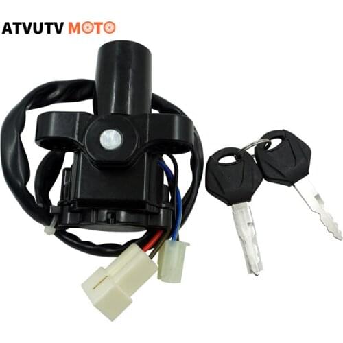 Motorcycle Ignition Switch With 2 Key Fits For YAMAHA R1 04-15 R6 2006 2007 2008 2009 2010 2011 2012 2013 2014 2015