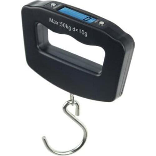 Portable Hanging Scale 50kg/10g Luggage Scale Weighs Suitcase Bag Baggage Digital Fishing Scale Balance Hook fish Scale Weight