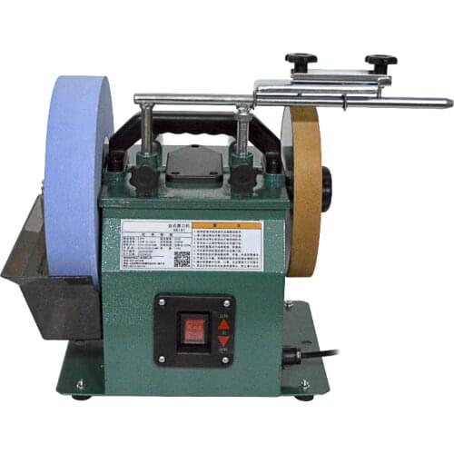 H8101 Professional Electric Knife Sharpener Low Speed Grinder Polishing Machine Positive And Reverse White Corundum Sharpener