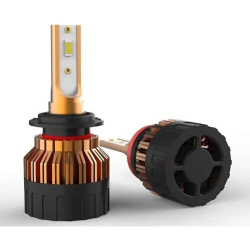 Three color LED automobile headlamp h1h4h7 automobile LED headlamp LED lamp