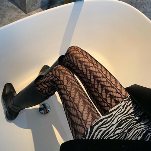 Women Tights Sexy Underwear Fishnet Pantyhose Punk Style Thigh High Stockings Halloween Cosplay Hosiery Club Wear Sexy Costumes