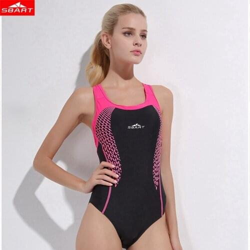 SBART Women Water Sports Equipment Sexy Scoop Female Swimsuit One Piece Swimwear Women Backless Monokini Bathing Suit Swim Wear