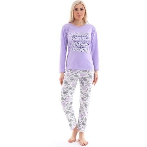 Women Lilac Pajamas set