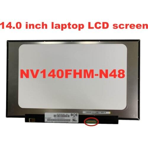 14.0" IPS 45% IPS Laptop LCD Screen NV140FHM-N48 LP140WF8-SPR1 N140HAC-EAC LP140WF7-SPC1 1920 * 1080 eDP Panel