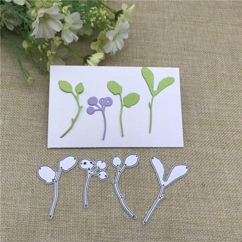 4Pcs Flower fruit frame Metal Cutting Dies Stencils For DIY Scrapbooking Decorative Embossing Handcraft Die Cutting Template