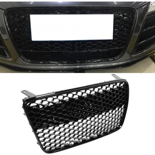 Car Front Bumper Grill Center Grille for Audi R8 2007 2008 2009 2010 2011 2012 2013 car-styling accessories