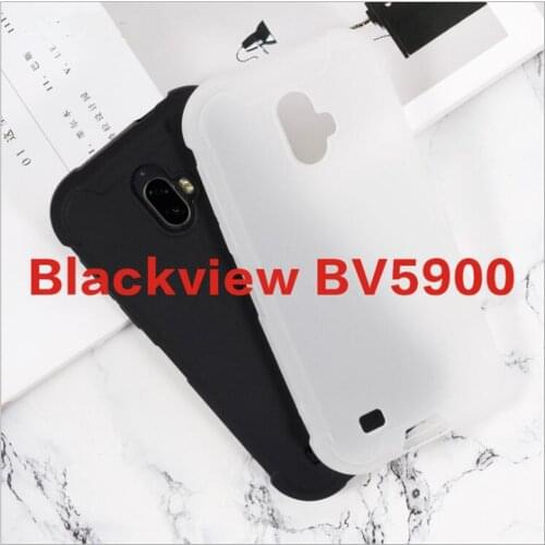 For Blackview BV5900 Case Anti-knock Soft TPU Case For Blackview BV5900 Pro Anti Skid Silicone Protection Back Cover Capa