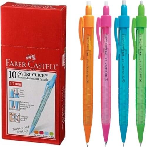 Faber-Castell Versatil Tri Click 1363 Mechanical Pencil 0,7 Mm 1 Box (10 Pieces)