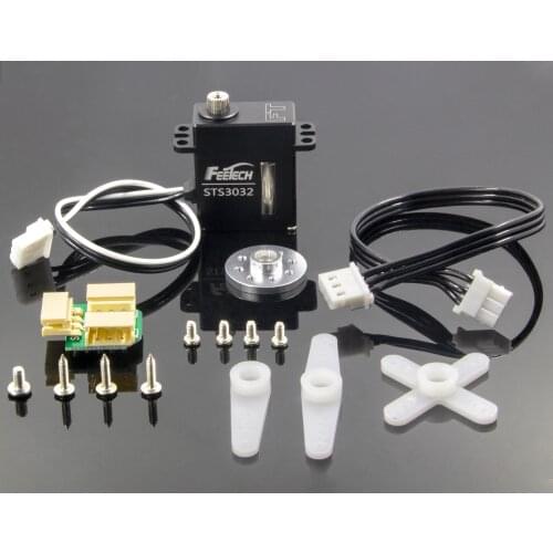 FEETECH STS3032 Small Size 6V 4.5 KG.CM Micro Magnetic Encoder Single Shaft Servo Quadruped Robot