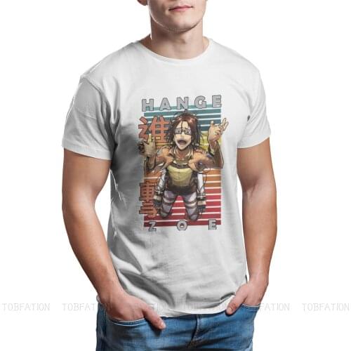Hange Zoe AOT Graphic TShirt Attack On Titan Snk Levi Eren Anime Streetwear Leisure T Shirt Men Tee Special Gift Clothes