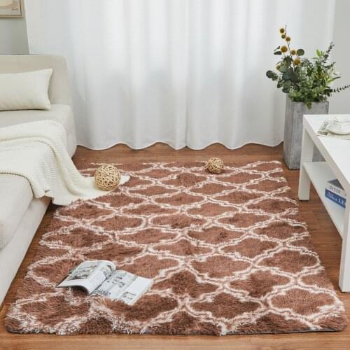 Carpet for Living Room Anti-Slip Floor Mats Water Absorption Bedroom Gray Carpet Rugs Long-Staple Cotton Velvet Kids Room Mat