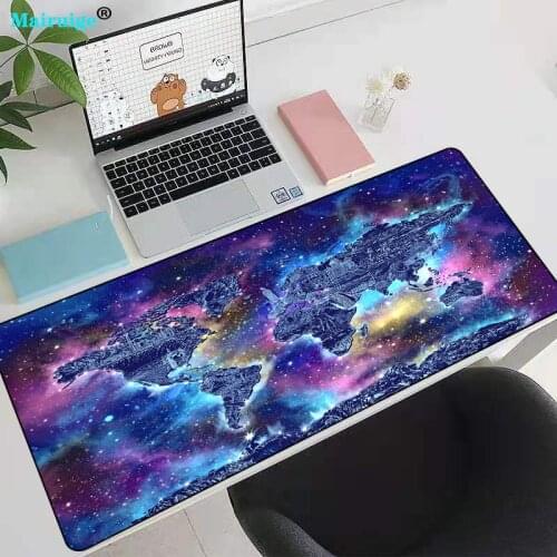 Mairuige Starry Sky MousePad Big Lock Edge Speed Gamer Gaming Mouse Pad Desk Desk Pad CSGO Dota 2 Laptop Notebook Desk Pad