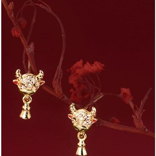 Женские золотые серьги MIQIAO China At AliExpress