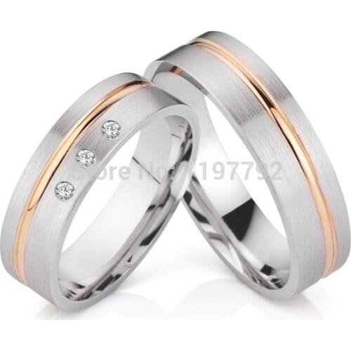 2014 best ebay custom tailor made wedding engagement ring his and hers sets titan trauringe