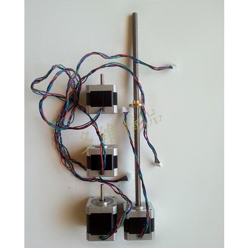 SWMAKER ultimaker 2 Extended X/Y/Z axis+extruder stepper motor kit/set for DIY ultimaker