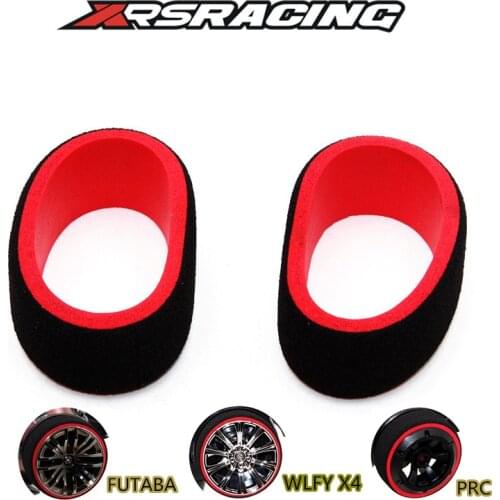 XRSRACING 2pcs/set FUTABA 3PV 4PV 4PLS 4PX 7PX WFLY X4 Gun type remote controller replace sponge hand wheel freeshipping