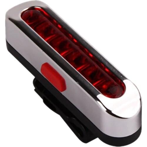 New Bike Tail Light LED Rechargeable Bike Rear Light MTB Cycling Flashlight Safety Warning Light Bike Accessories