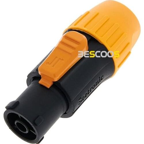 50 Pcs Seetronic SAC3FX-W Powecon Tru1 Locking Female Cable Connector