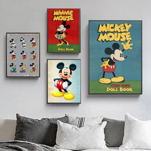 5D DIY Diamond Painting Disney Comic Mickey Mouse Full Drill Square Embroidery Mosaic Art Picture Rhinestones Wall Decor