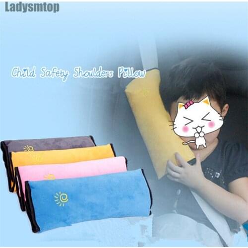 Ladysmtop Car Seat Belts Pillows Pad case For Peugeot 301 307 308 206 207 208 407 2008 3008 4008