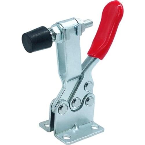 4 pcs Holding Capacity 220lbs(100Kg) Quick Release Vertical Type GH-201b Horizontal Toggle Clamp Hand Tool Set