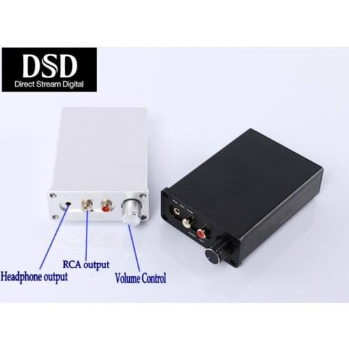 ES9038 Q2M DAC Board USB Digital Interface 32Bit 384k DSD512 RCA AUX Output Audio Decoder Headphone Amplifier Sound Card