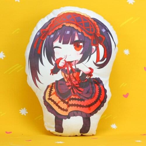 Anime Date A Live Rem Ram Rimuru Cartoon Sleeping Toys sakura Soft Stuffed Plush Pillow Backrest Cushion Office Sofa Decor Doll