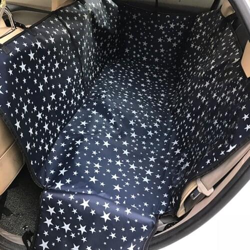 Interior Accessory For Car Middle Pet Carrier Backseat Fixed Oxford Fabric Dog Seat Cover Hammock Cushion Mat Waterproof