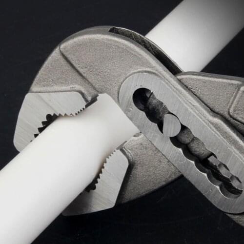 X7AB 8" /10"/ 12" Groove Joint Water Pump Pliers Adjustable Wrench Plumbing Tools Tongue-and-Groove Plier