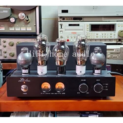 Laochen 300B Tube Amplifier，OldChen Single-ended Class A Handmade Amp， Bluetooth 5.0，upgrade tube version