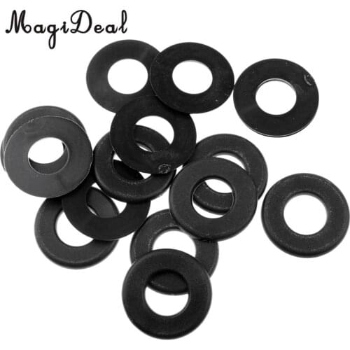 MagiDeal 16 Pieces - Foosball Machine Washers, 1.4m Table Football / Soccer Rod Buffer Diam 3.5 cm, 5/8