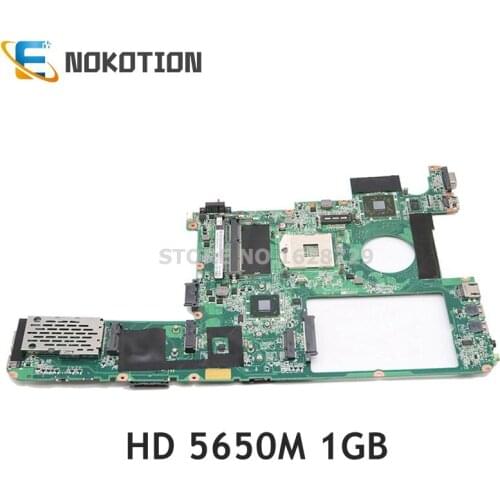 NOKOTION For Lenovo Ideapad Y560P laptop motherboard DAKL3EMB8E0 15.6 inch HM65 DDR3 HD 5650M 1GB