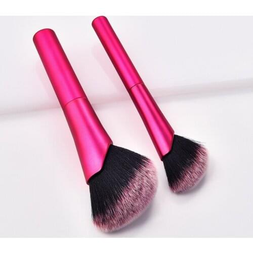2Pcs Makeup Brushes Set Angle Fan Brush Portable Blusher Highlighter Bronzer Powder Bruzer Cosmetic Tool Gift Women