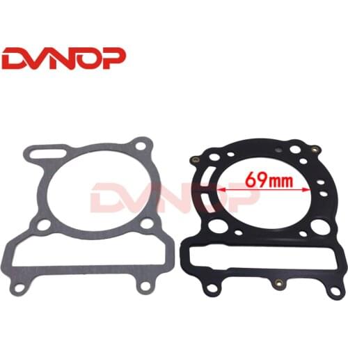 Motorcycle Gasket kit is suitable for Benagli BJ250T-8 water-cooled cylinder kit QJ169cm³