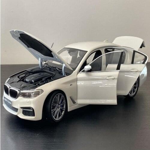 New 1:24 BMW 5 Series Alloy Car Model Collection Toy Childrens Gift Crafts Decoration Collection Toy Tools gift