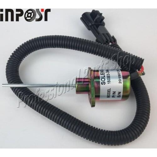 SA-5019-24 Fuel Shutoff Solenoid For Kubota V2203-DI Carrier 1800 1503ES-24A5SUC9SCC28 SA-5019