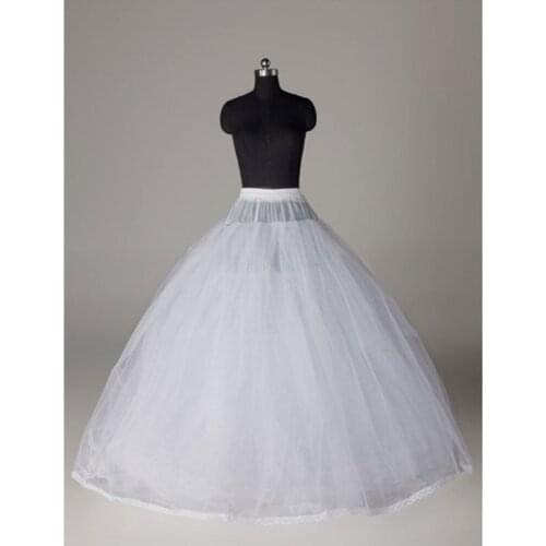 Bride Wedding Boneless Dress Skirt Support Petticoat 8-layers Yarn Luxury Big Swing Cosplay Prom Slip Skirts