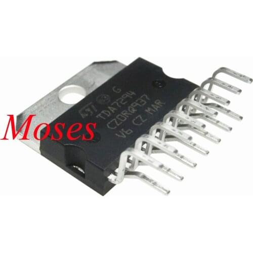 TDA7294 TDA7294V ST ZIP15 100% Original New Audio amplifier IC Chipset 1pcs