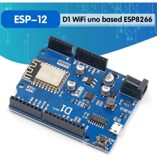 Smart Electronics ESP-12F WeMos D1 WiFi uno based ESP8266 shield for arduino Compatible IDE