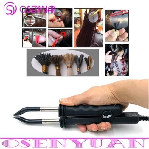 Loof JR618 Hair Extension Fusion Iron High Adjustable Temperature Professional Connector Heat Keratin Bonding Hair Beauty Tools