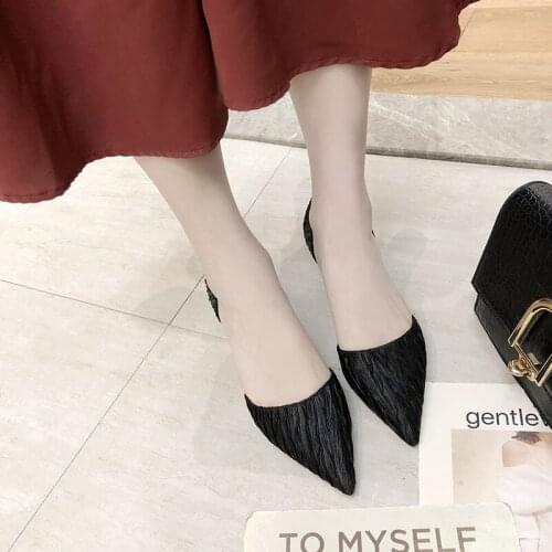 Spring Autumn Elegant Offical Ladies Shoes Women High Heels Female Shoes Women Pumps Solid Pointed Toe Wedding Shoes U14-02