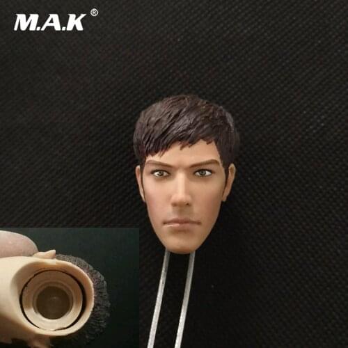 1/6 Scale Male Head Sculpt Wefire Games Head Carving Model for 12" Solider Action Figure Body Accessory
