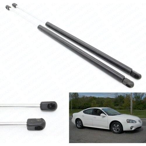 2) front hood bonnet Gas Charged Struts Soring Lift Support For 2004-2008 Pontiac Grand for Chevrolet Monte Carlo 21.77 inch