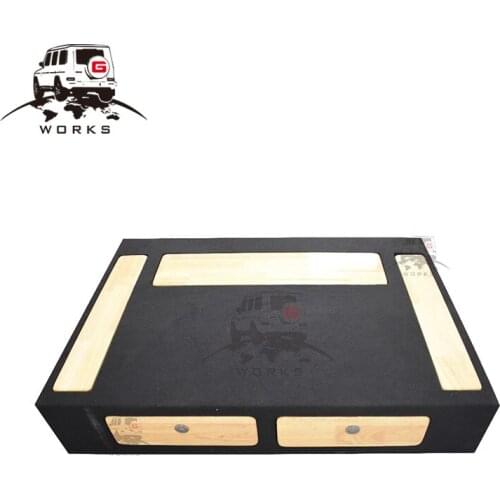 2019year G class W464 W463A G63 G350 G500 G550 aluminium and wooden Interior trunk storage box