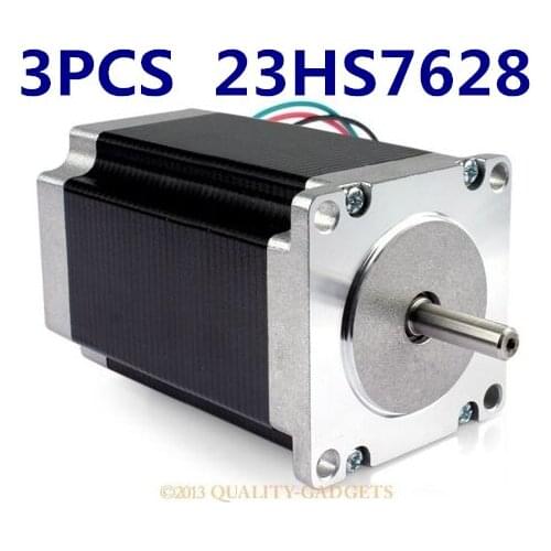 23HS7628 4-lead Nema 23 Stepper Motor 57 motor NEMA23 Stepper Motor(23HS8430) 2.8A ISO CNC Laser Grind Foam Plasma Cut