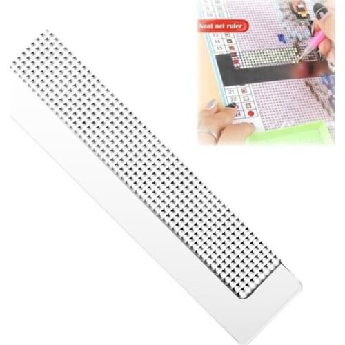 5D Diamond Painting Ruler Stainless Steel Blank Grids Round Full Drill Kit Tools GDeals