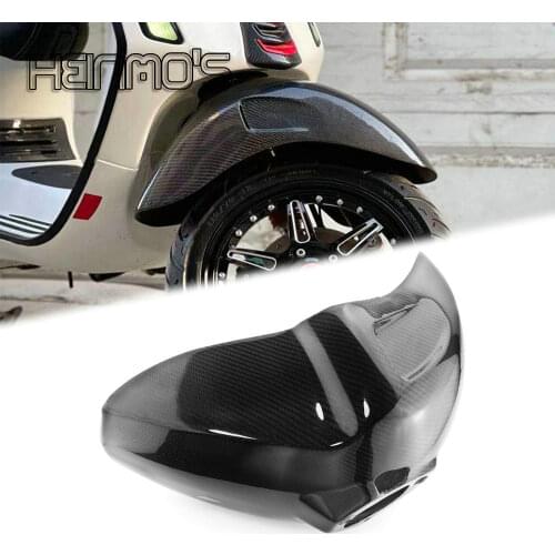 For Vespa Sprint Primavera 50 125 150 Motorcycle Accessories Real Carbon Fiber Front Mudguard Kit Fender Modified Case Fairing
