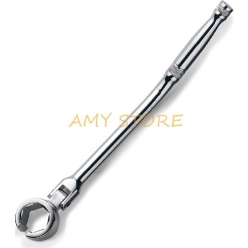 Car Auto Repair 7/8 "22mm Oxygen O2 Sensor Wrench Socket Flexible Head Removal Hand Tool Hex 6 point Installer