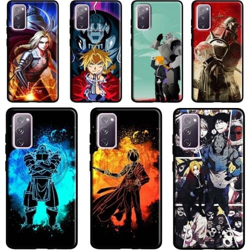 Fullmetal Alchemist Case For Samsung Galaxy S10 S8 S9 Plus S10e Note 9 Note 10 Note 20 S21 Ultra S20 FE Cover