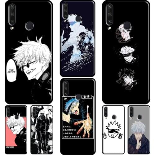 Anime Jujutsu Kaisen Satoru Gojo For Huawei Nova 5T 2i Phone Case For Huawei Y5 Y6 Y9 Y7 2017 2018 2019 Y6P Y5P 2020 Cover